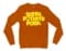 Serra Pothitu Poda Men/Unisex Long Sleeve T-Shirt in Texas Orange Color